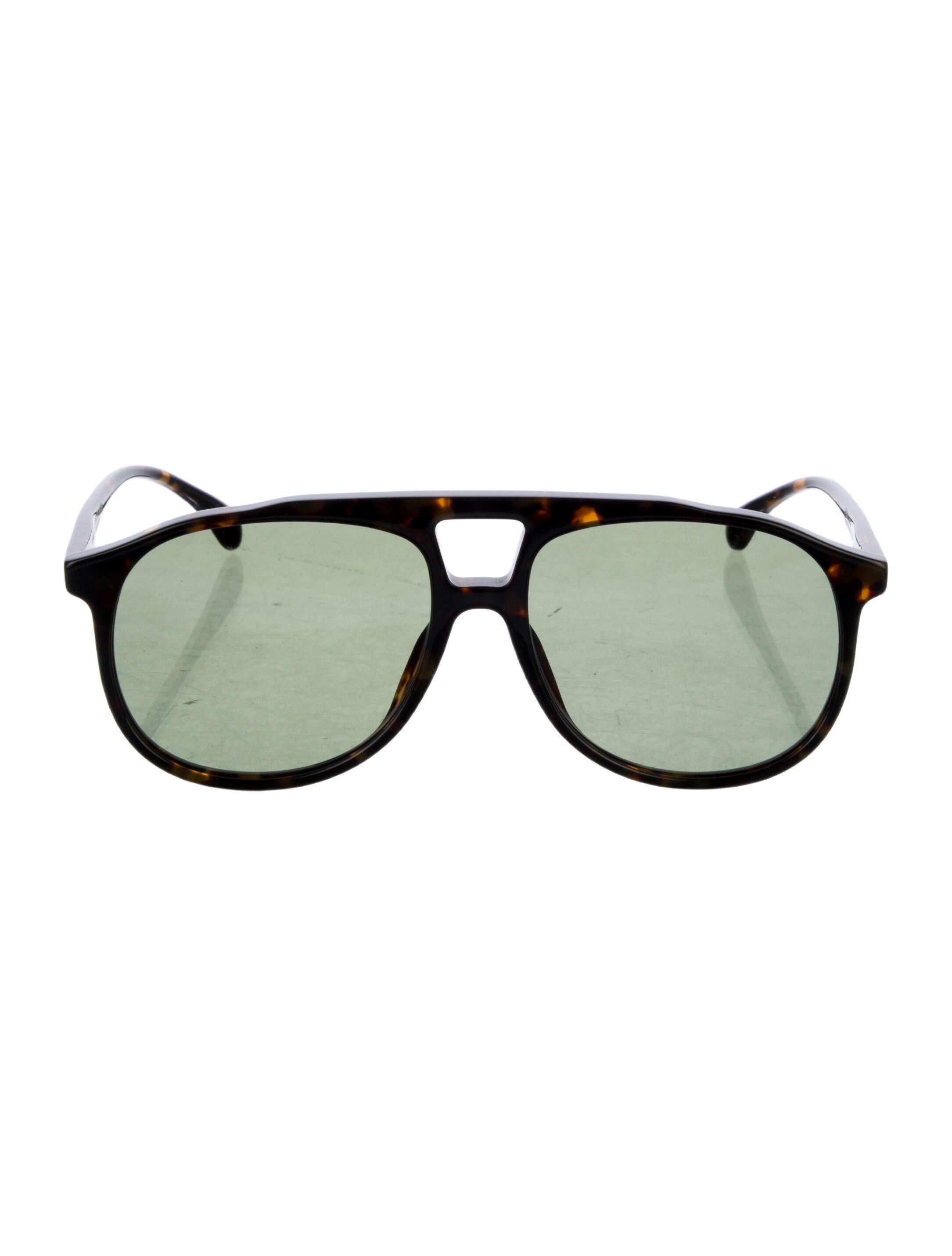 Sporty & Rich Oversize Tinted Sunglasses