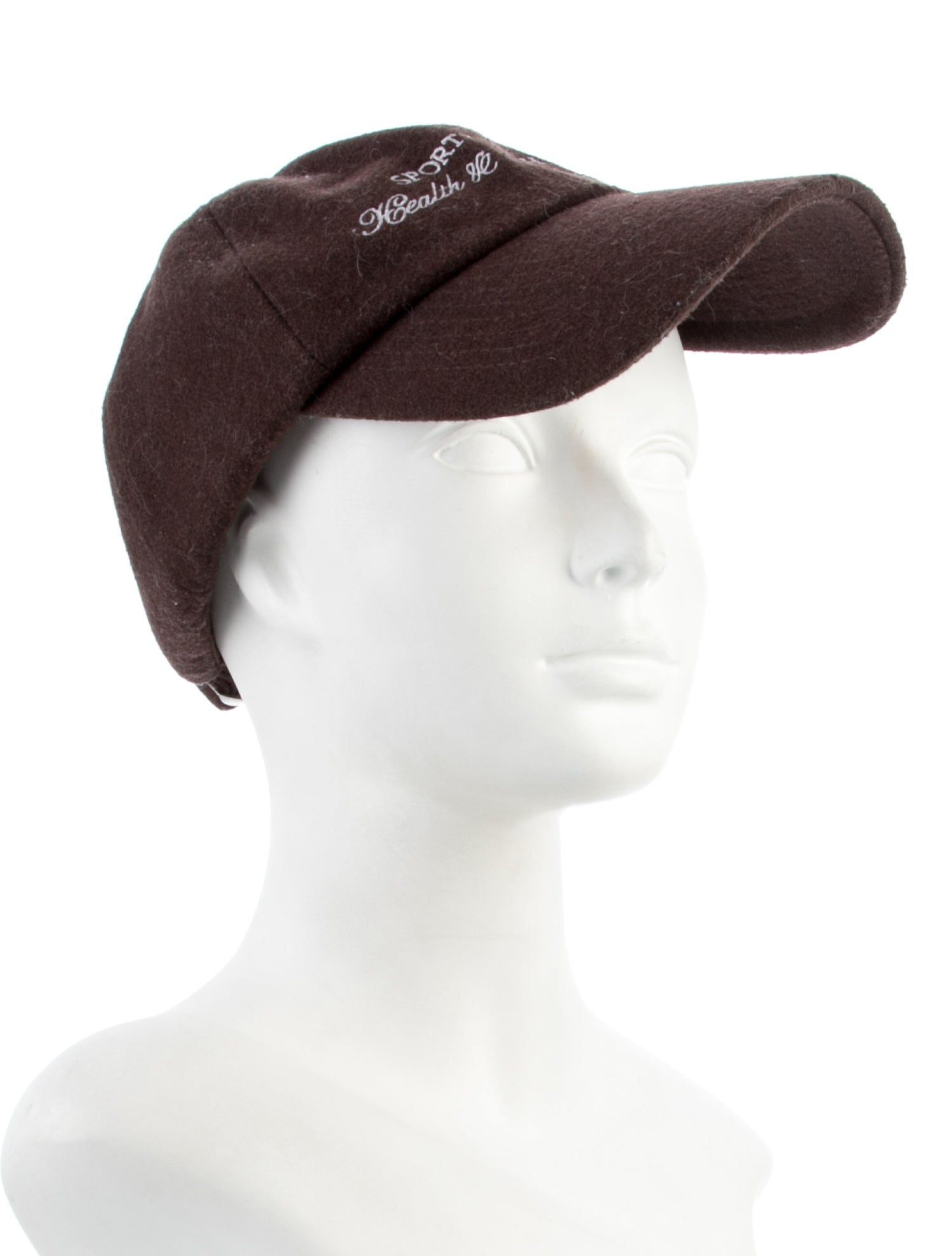 Sporty & Rich Logo Embroidered Baseball Cap