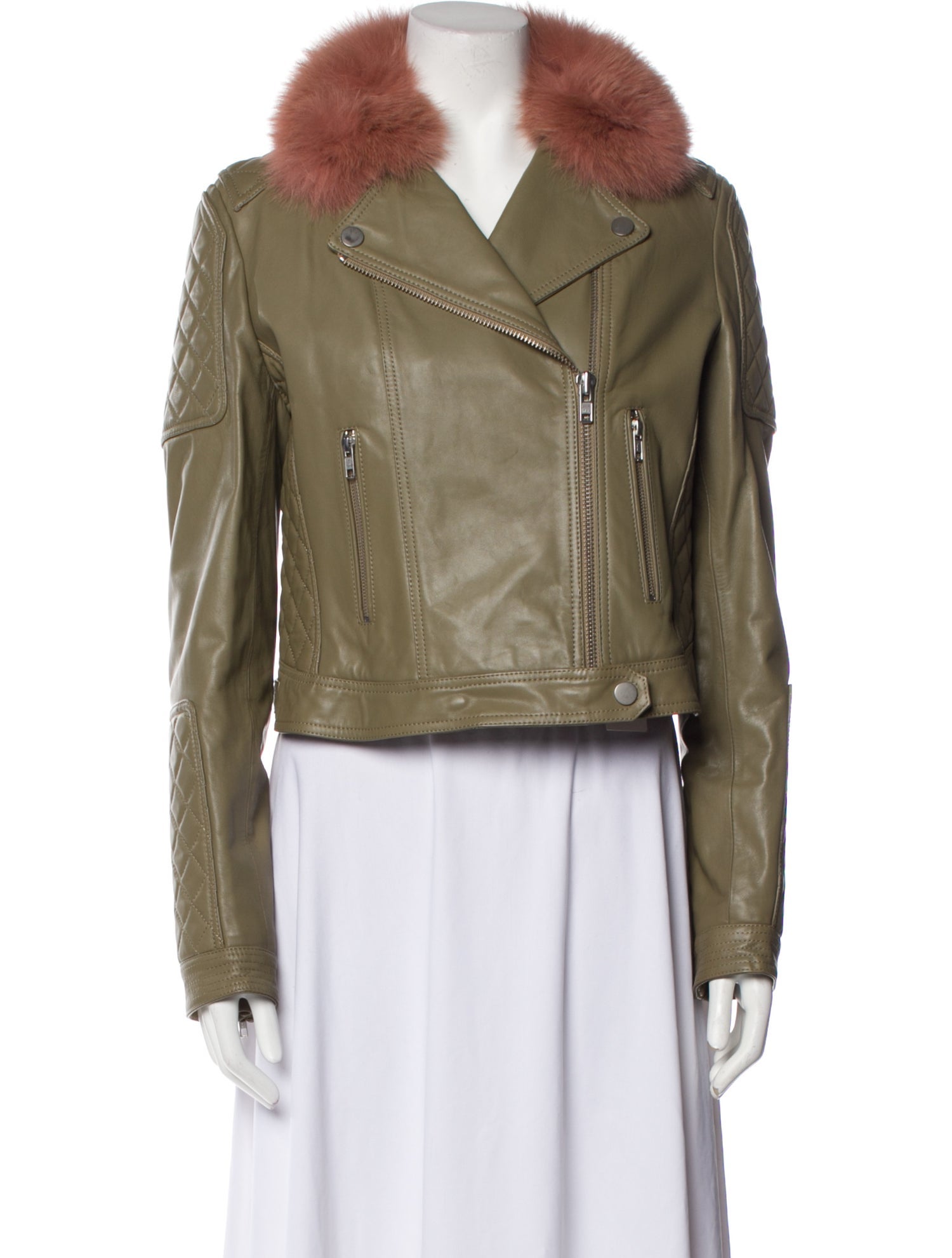 Samantha Sipos Lambskin Fur Jacket