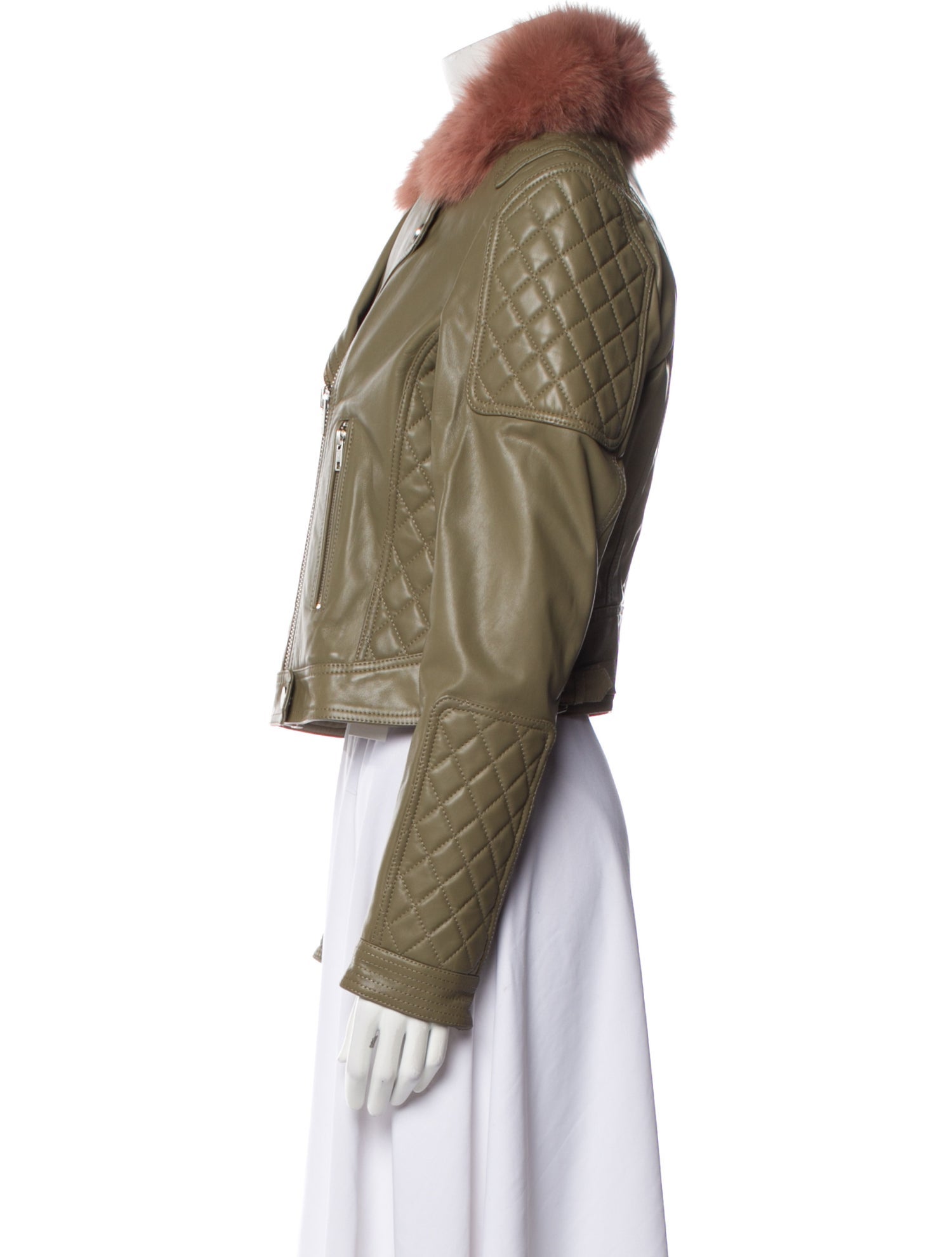 Samantha Sipos Lambskin Fur Jacket