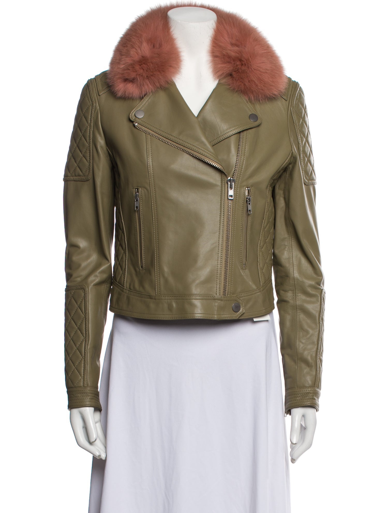 Samantha Sipos Lambskin Fur Jacket w/ Tags