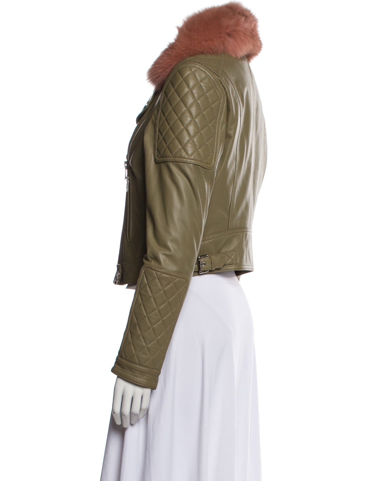 Samantha Sipos Lambskin Fur Jacket w/ Tags