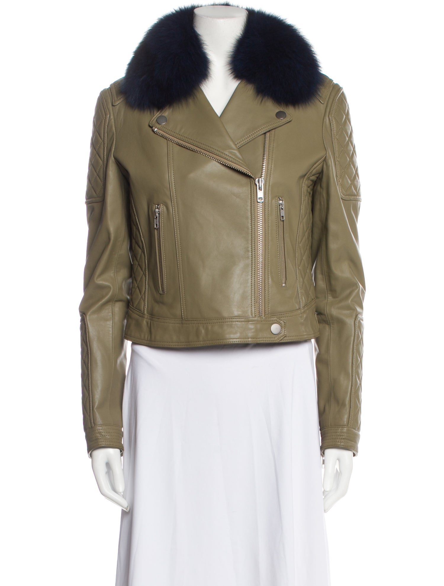 Samantha Sipos Lambskin Fur Jacket