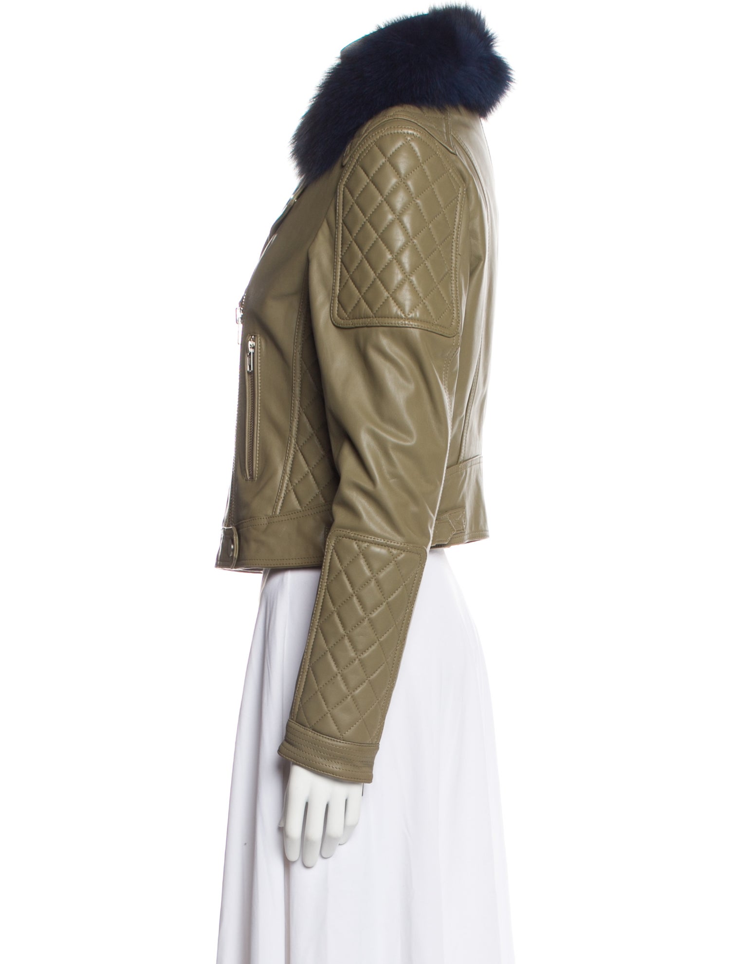 Samantha Sipos Lambskin Fur Jacket