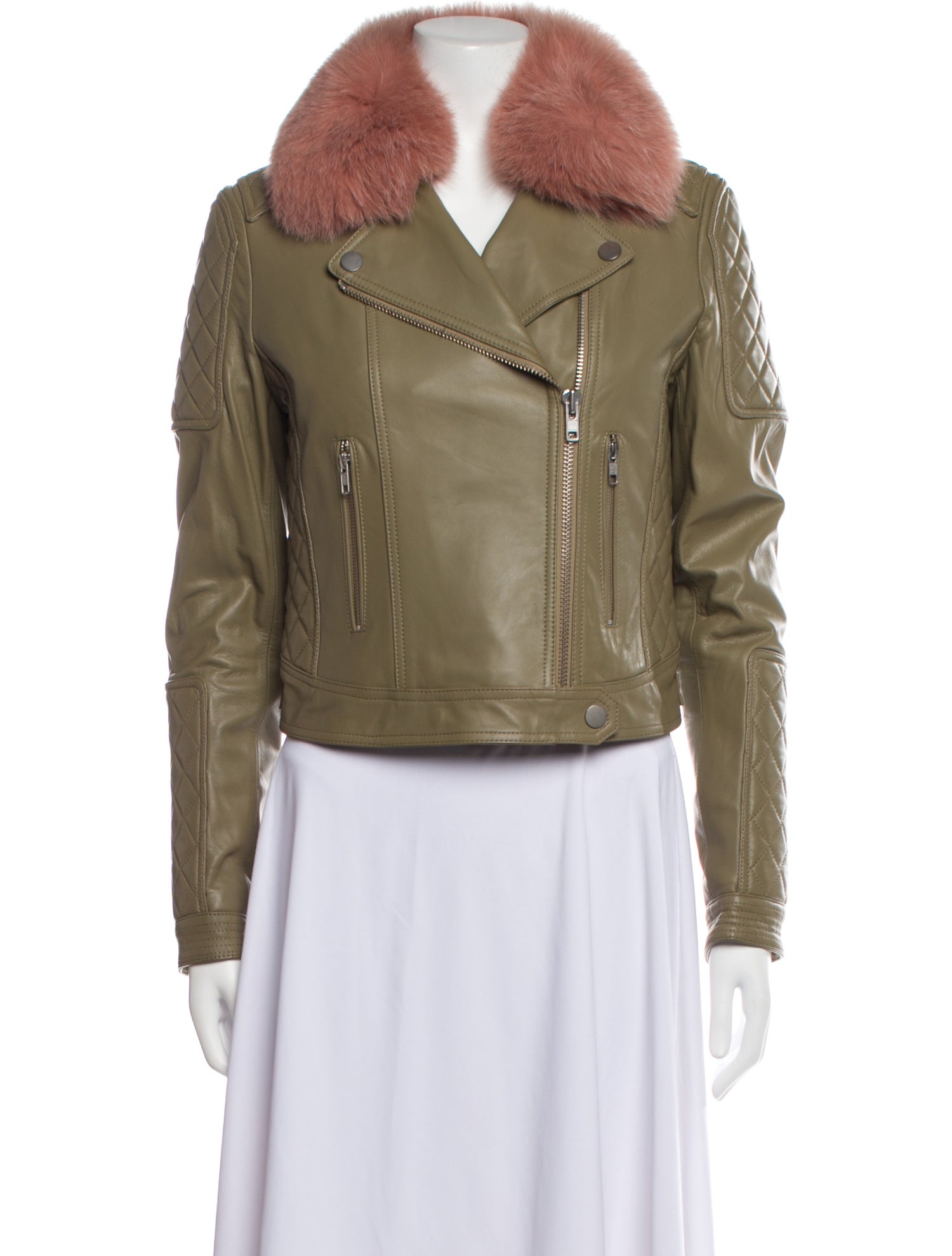Samantha Sipos Lambskin Fur Jacket