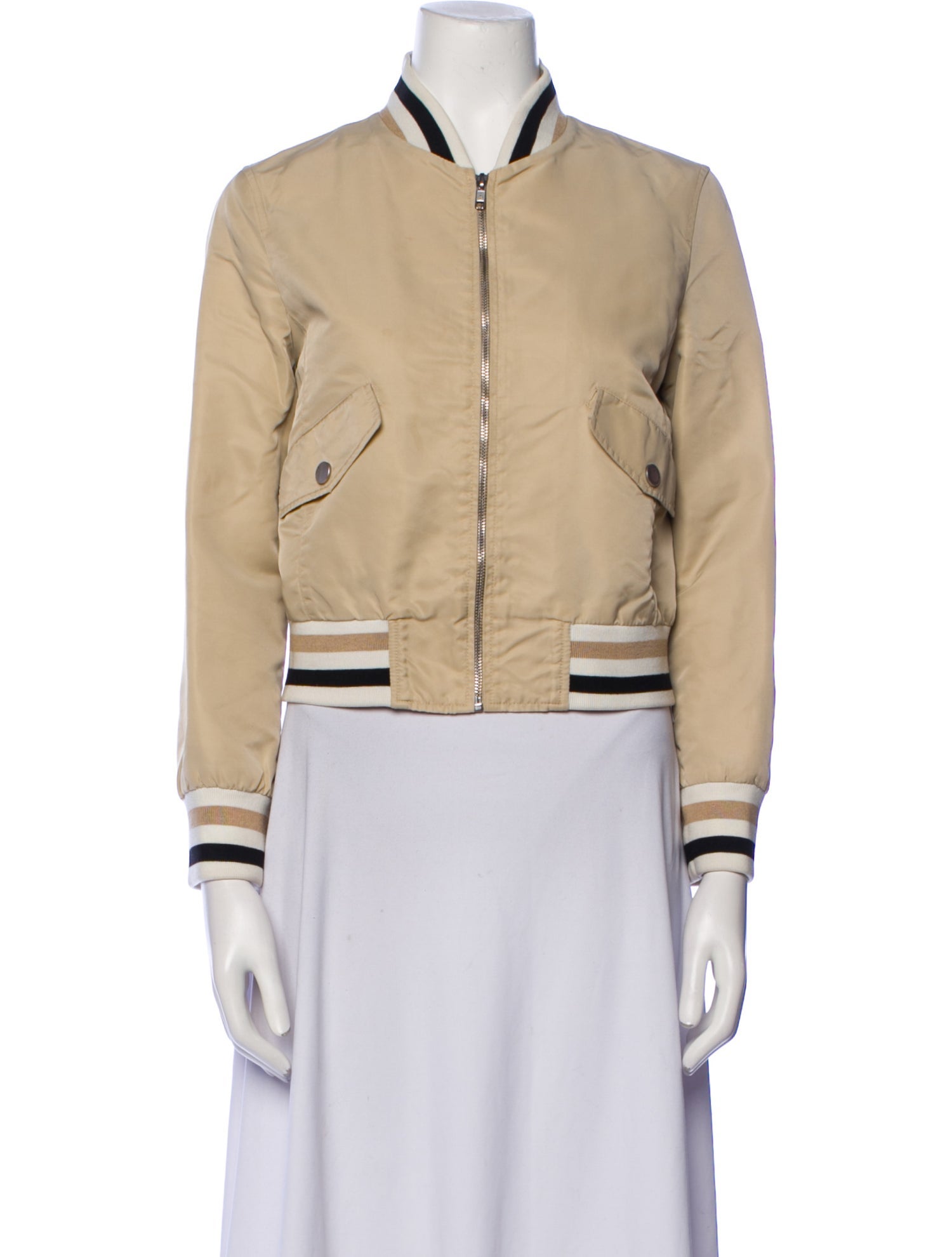 Samantha Sipos Nylon Bomber Jacket