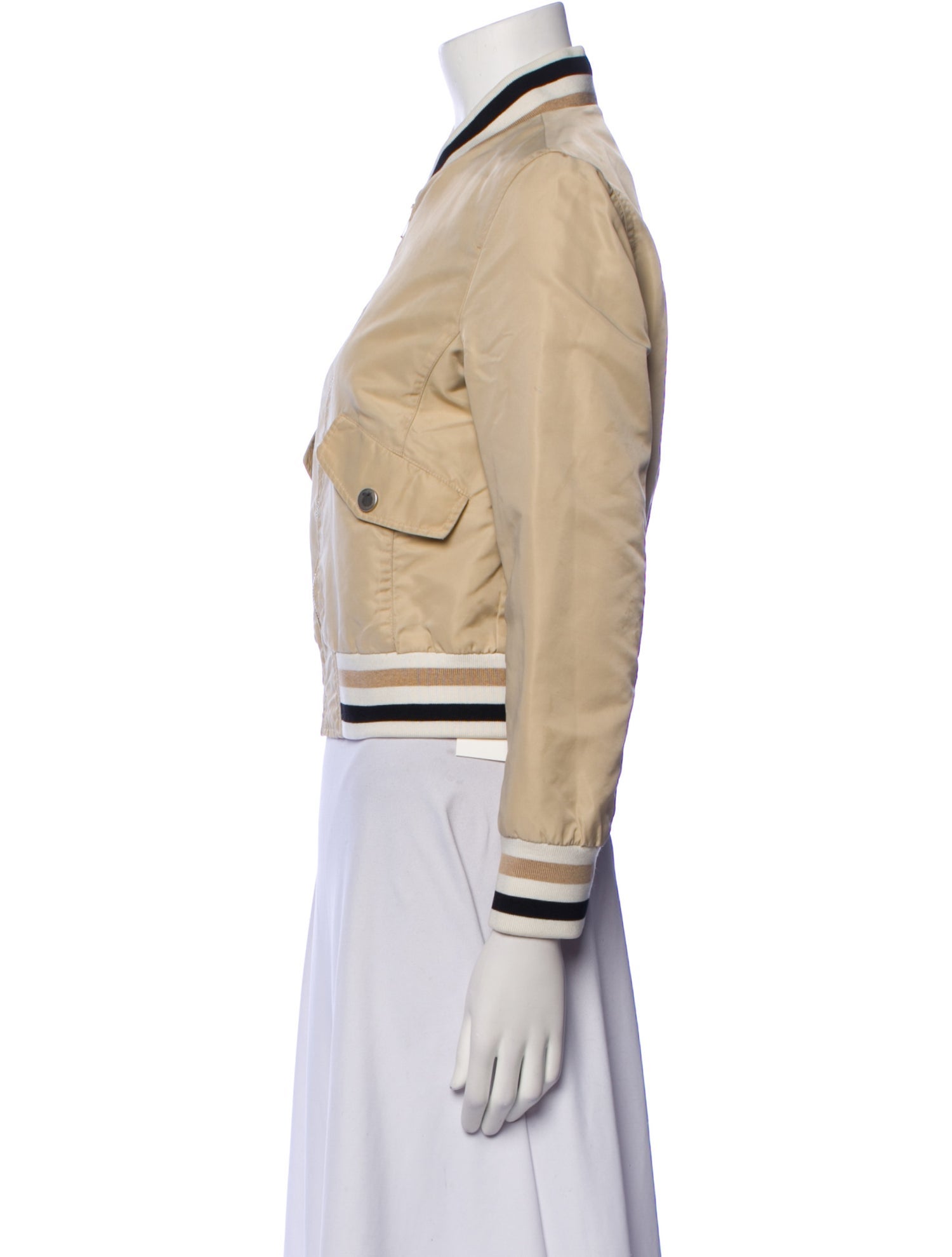 Samantha Sipos Nylon Bomber Jacket