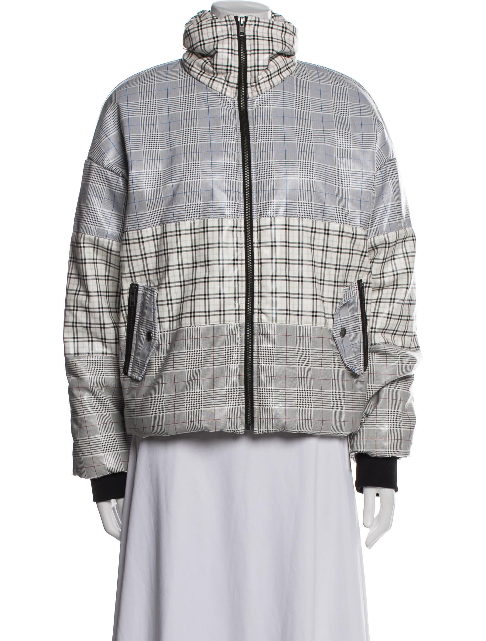 Samantha Sipos Plaid Print Jacket