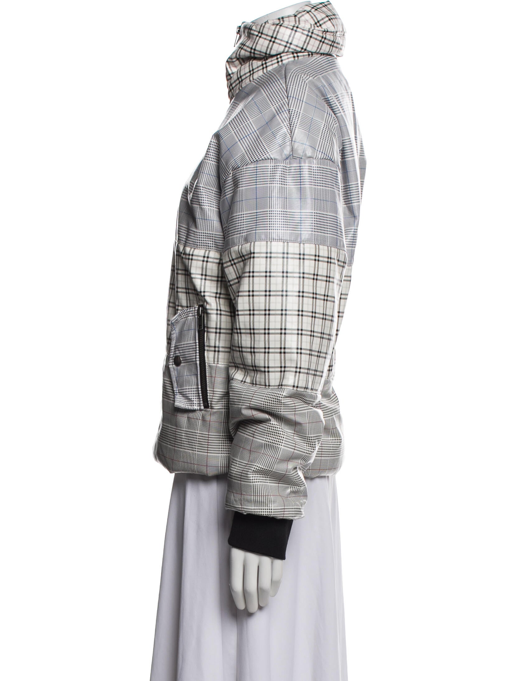 Samantha Sipos Plaid Print Jacket