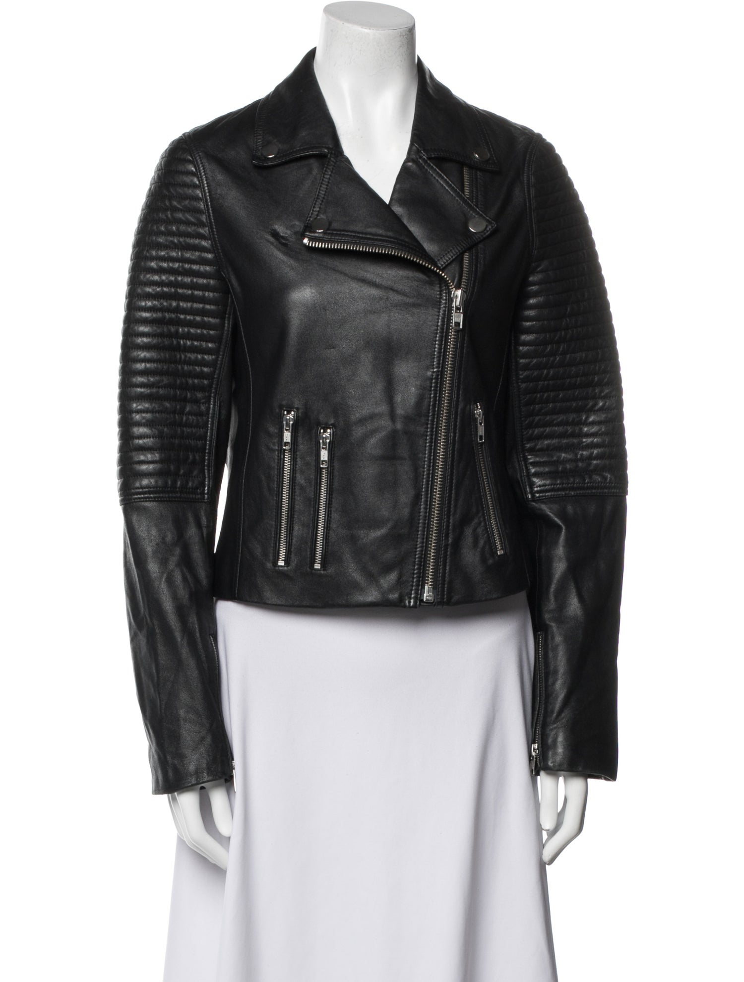 Samantha Sipos Leather Biker Jacket