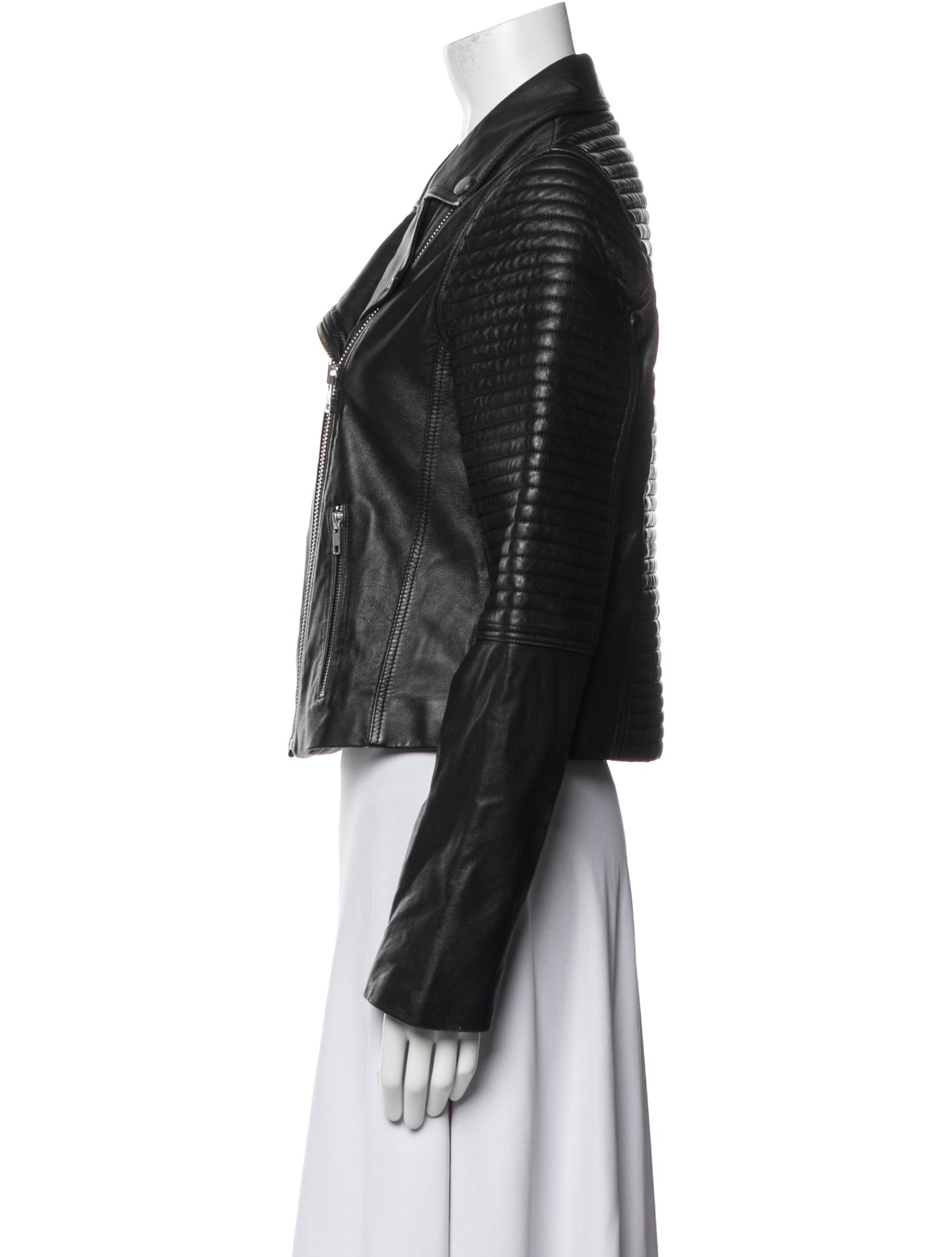 Samantha Sipos Leather Biker Jacket