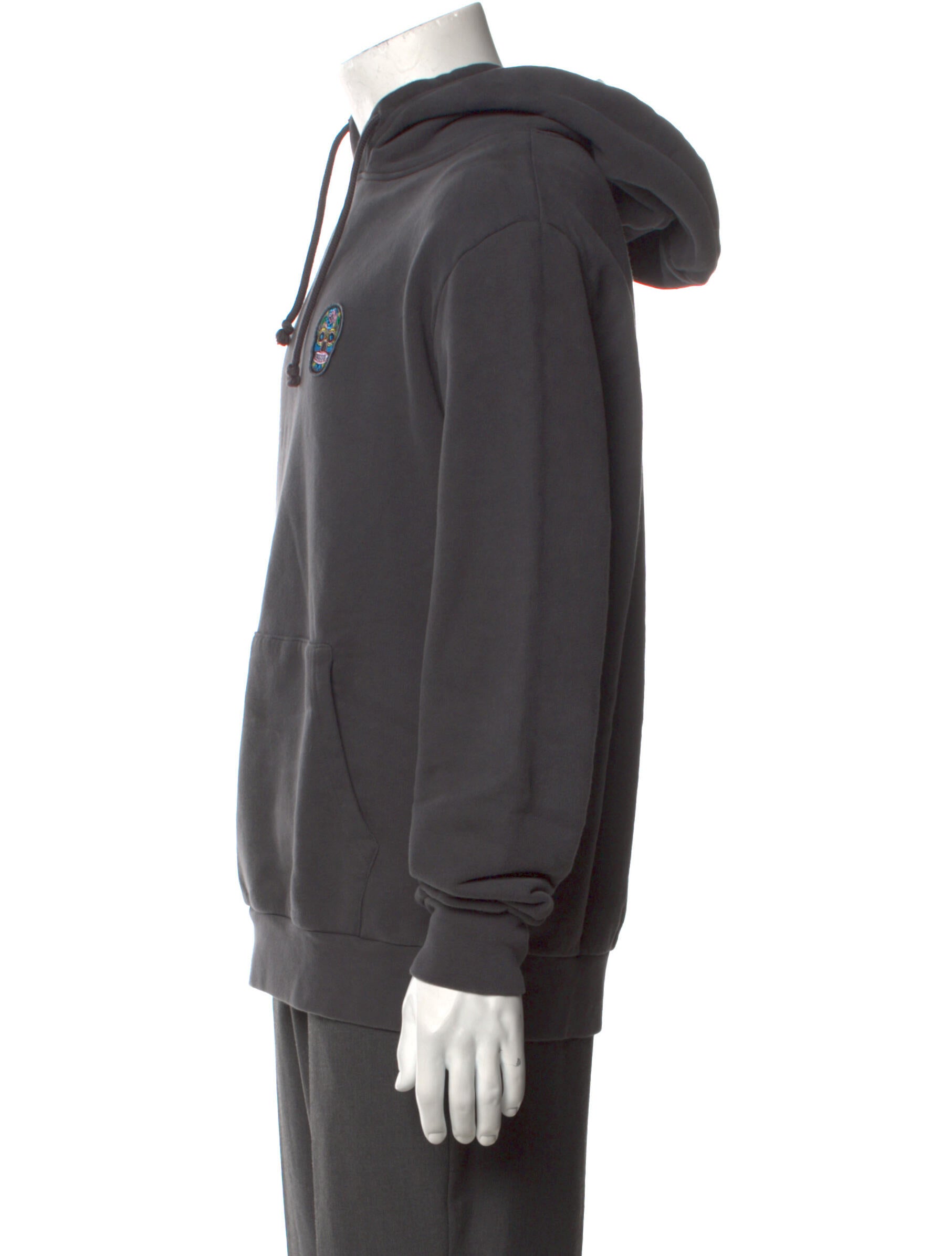 Suspicious Antwerp Graphic Patch Graphic Print Hoodie