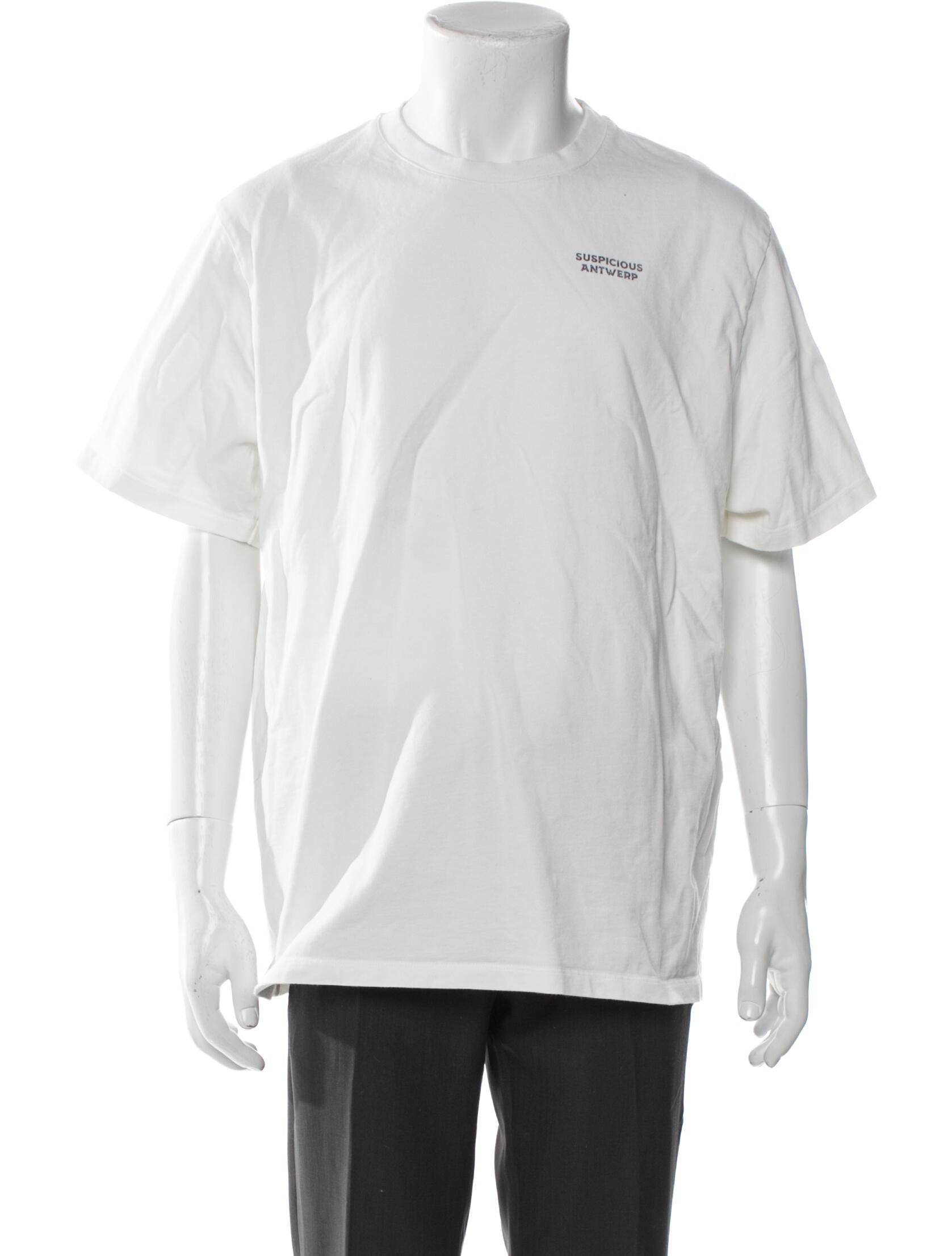 Suspicious Antwerp Graphic Print Crew Neck T-Shirt