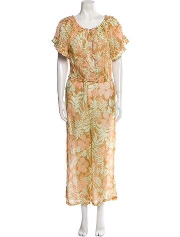 Sunday Saint-Tropez Suits and Sets Floral Print Skirt Set S