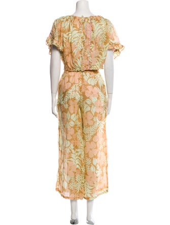 Sunday Saint-Tropez Floral Print Skirt Set