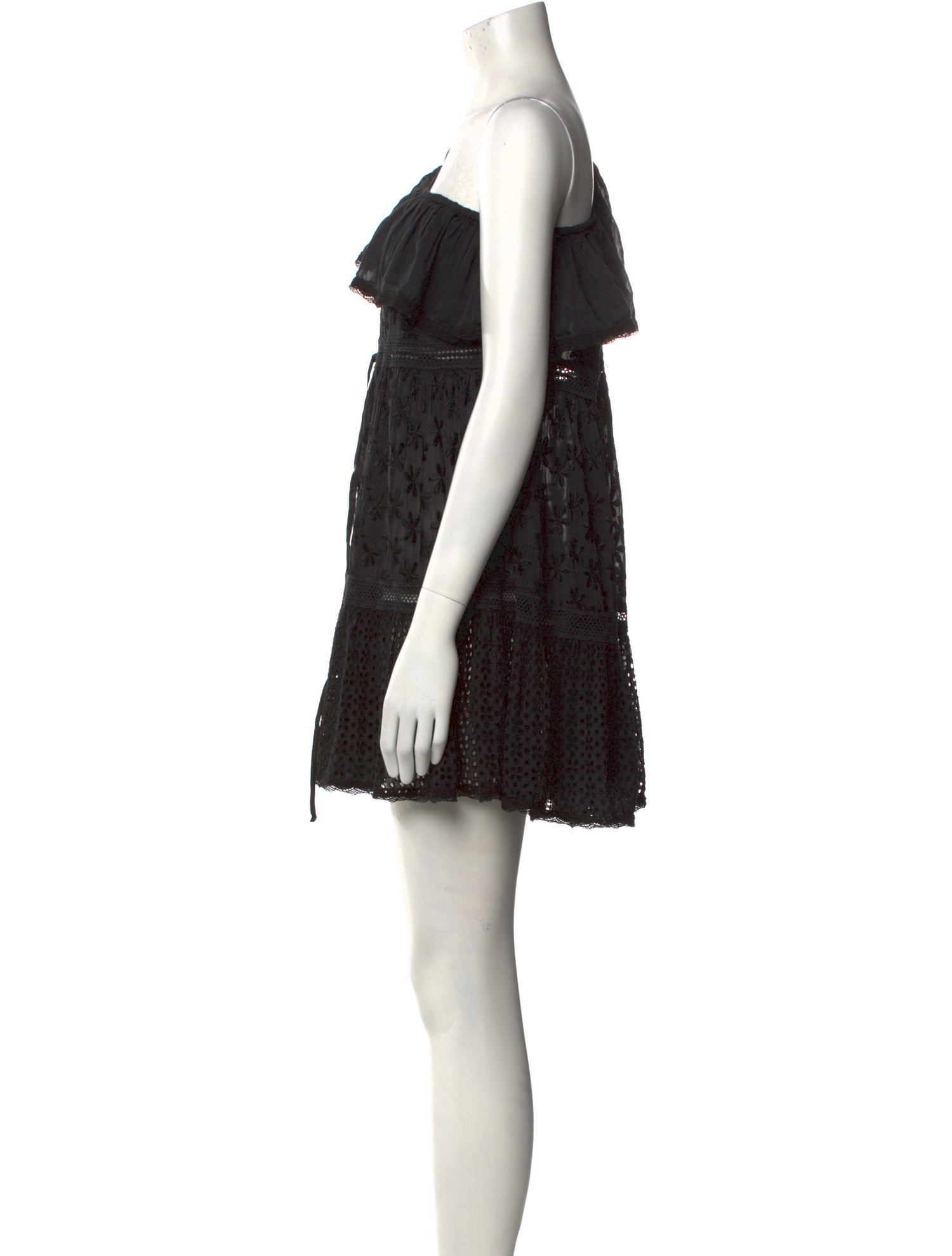 Sunday Saint-Tropez One-Shoulder Mini Dress