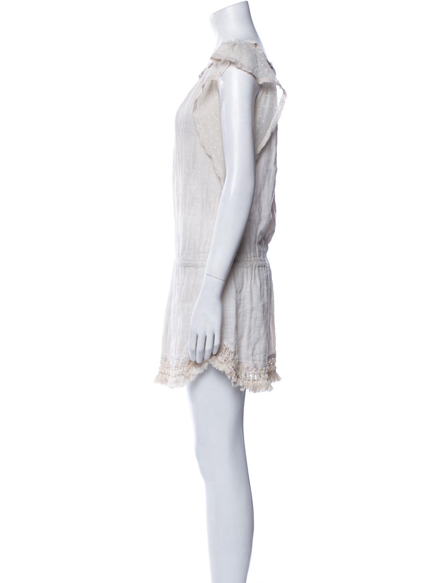 Sunday Saint-Tropez Linen Mini Dress