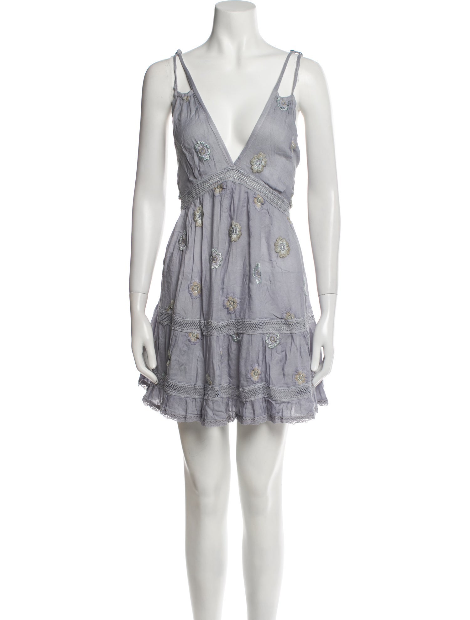 Sunday Saint-Tropez Linen Mini Dress