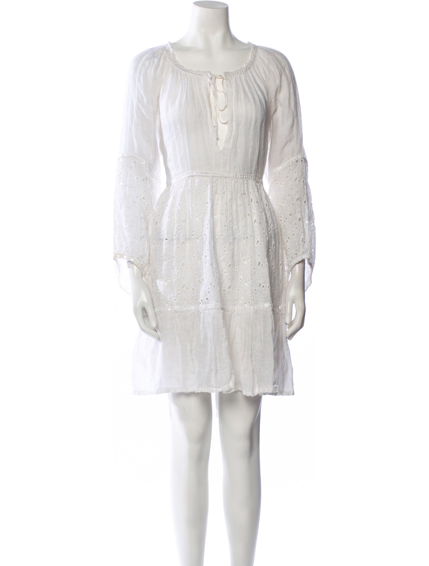 Sunday Saint-Tropez Linen Mini Dress