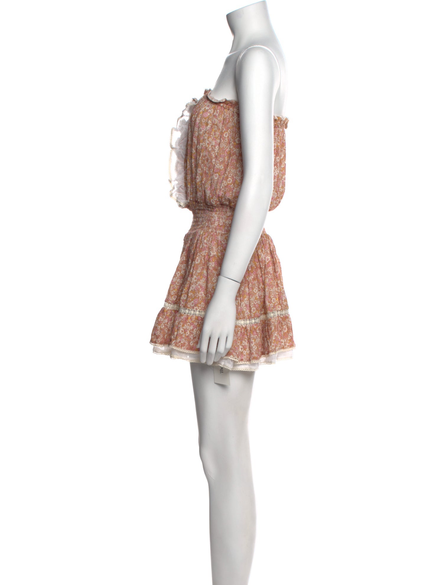 Sunday Saint-Tropez Floral Print Mini Dress