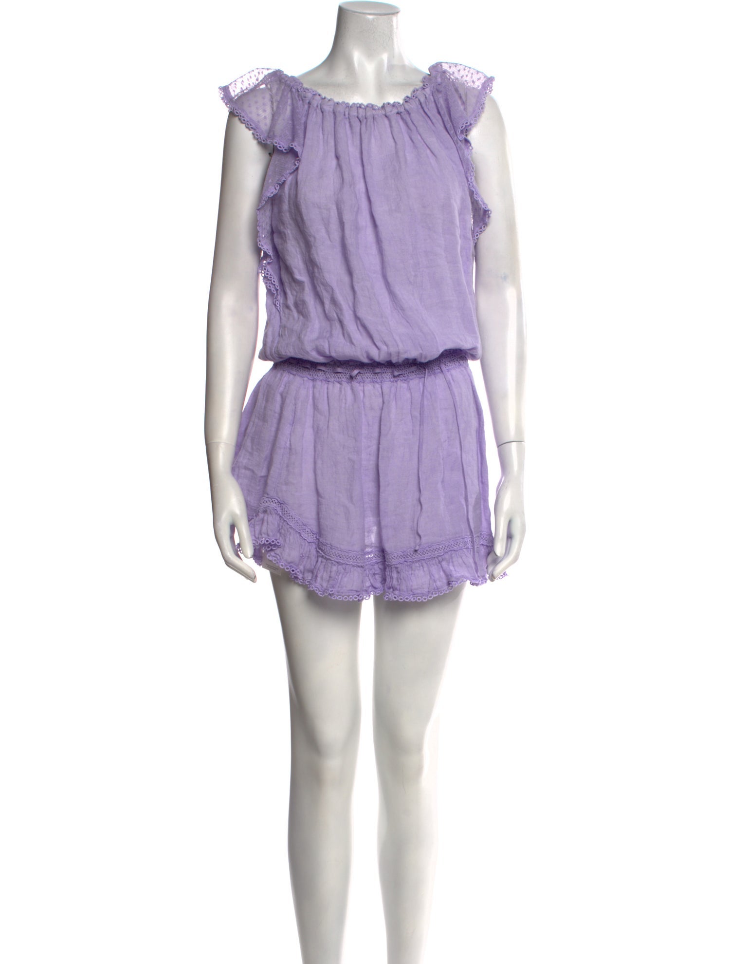 Sunday Saint-Tropez Linen Mini Dress