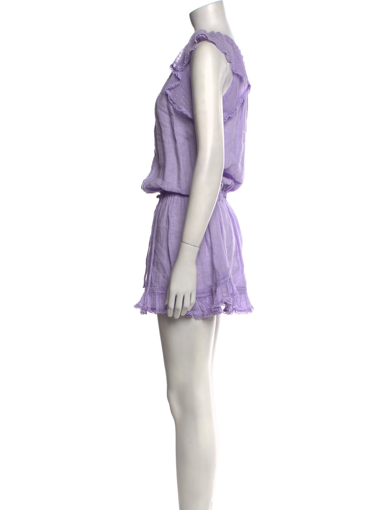 Sunday Saint-Tropez Linen Mini Dress