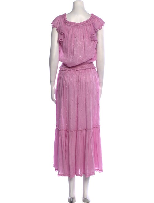 Sunday Saint-Tropez Scoop Neck Long Dress