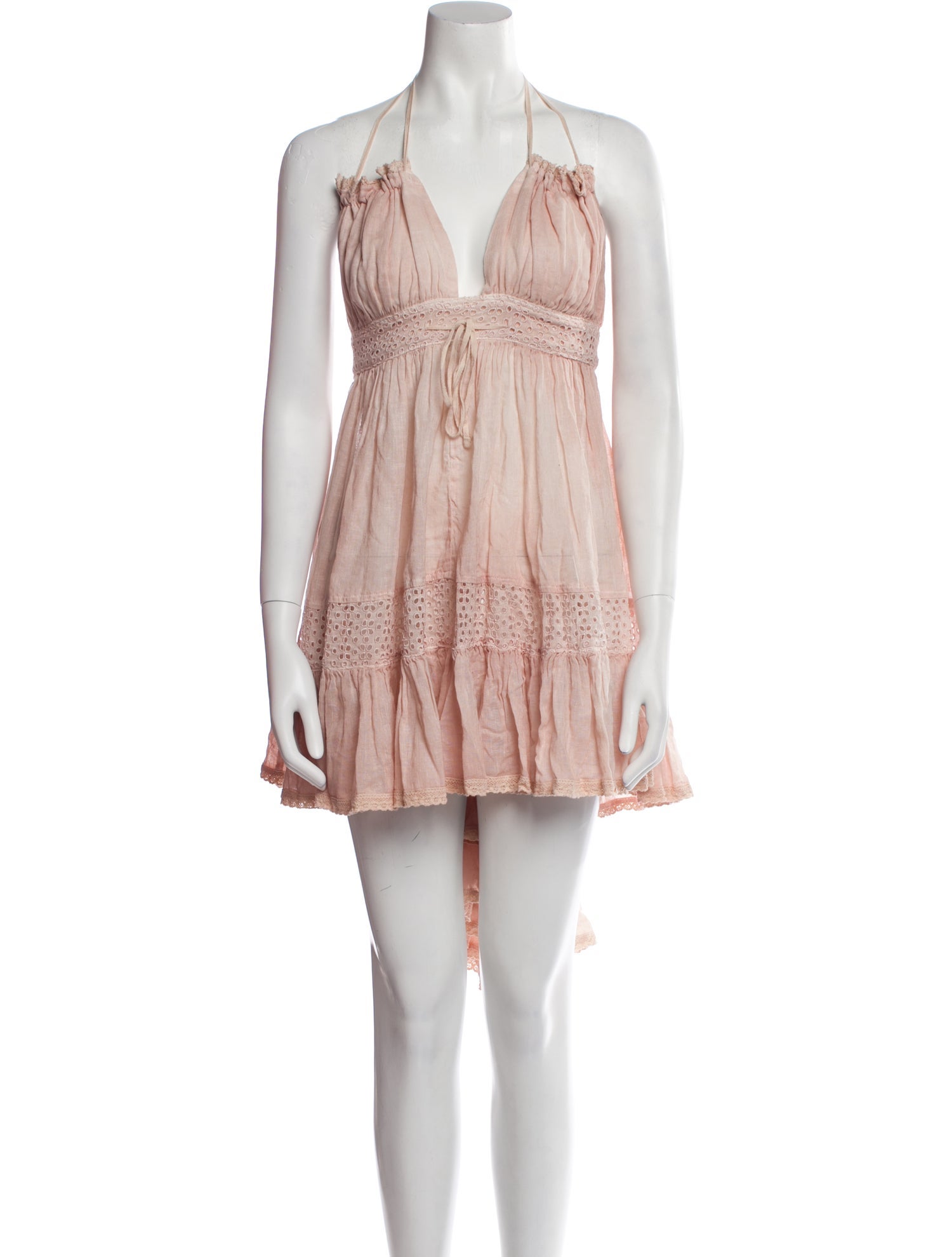 Sunday Saint-Tropez Linen Knee-Length Dress