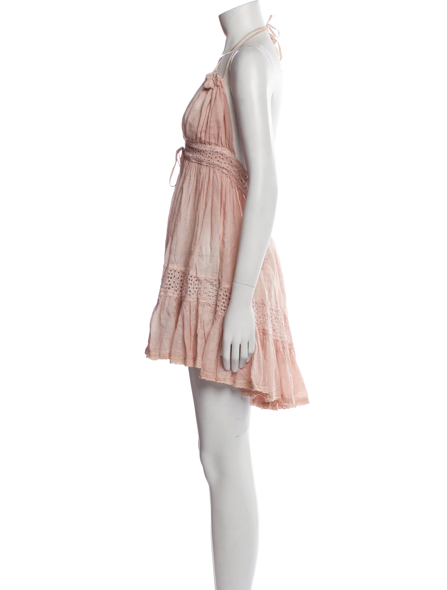 Sunday Saint-Tropez Linen Knee-Length Dress