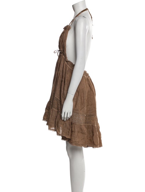 Sunday Saint-Tropez Linen Mini Dress