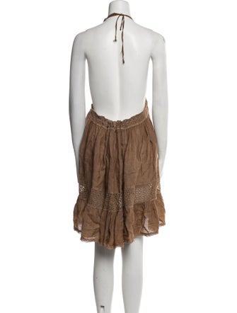 Sunday Saint-Tropez Linen Mini Dress