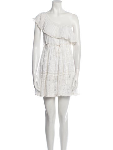 Sunday Saint-Tropez Dresses One-Shoulder Mini Dress One Size