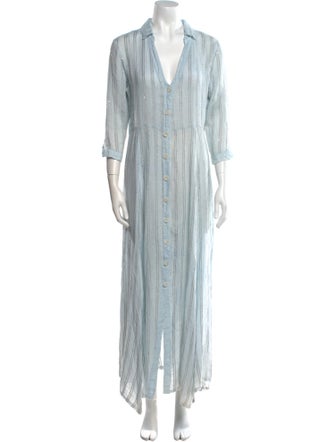 Sunday Saint-Tropez Linen Long Dress