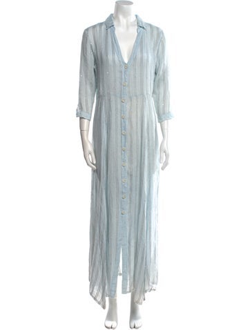 Sunday Saint-Tropez Dresses Linen Long Dress M