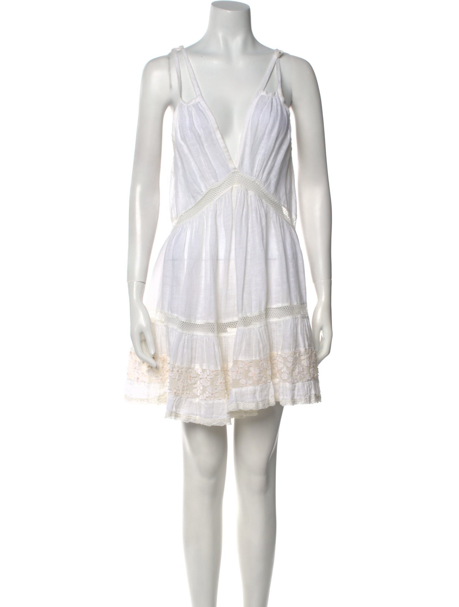 Sunday Saint-Tropez Linen Mini Dress