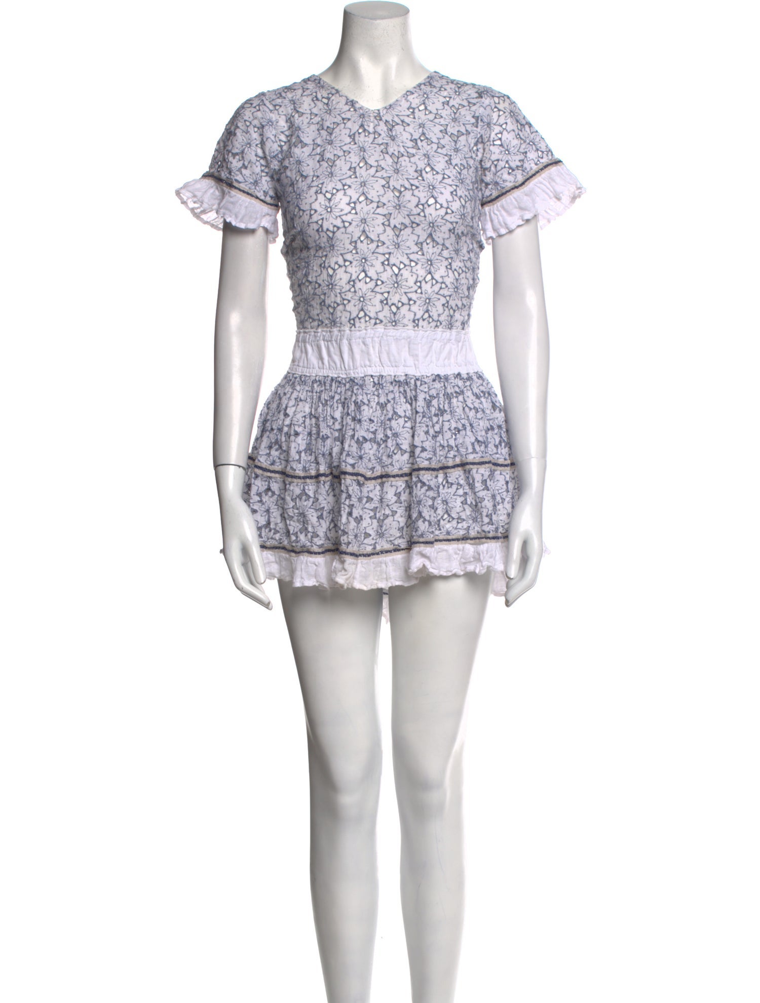 Sunday Saint-Tropez Linen Mini Dress