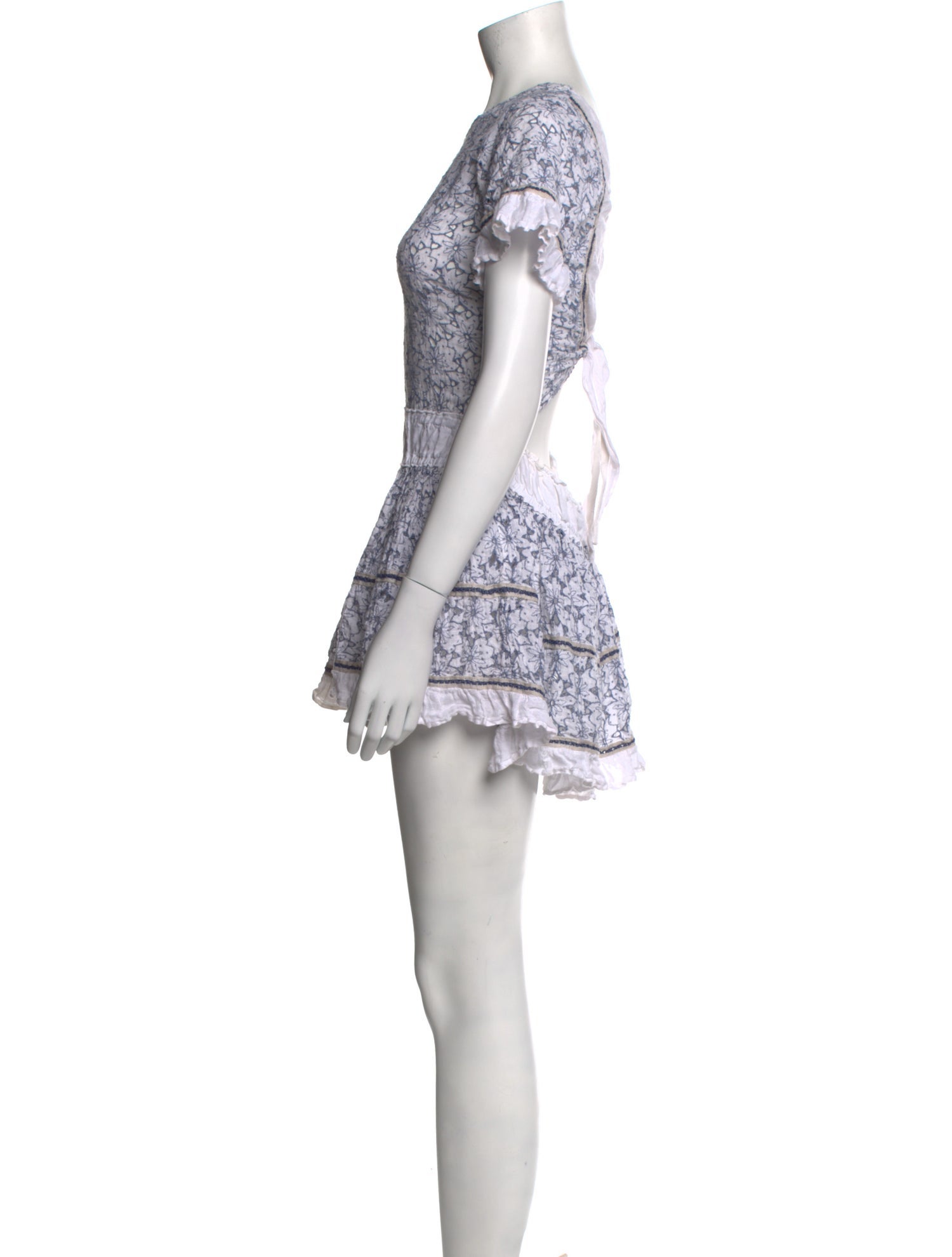 Sunday Saint-Tropez Linen Mini Dress