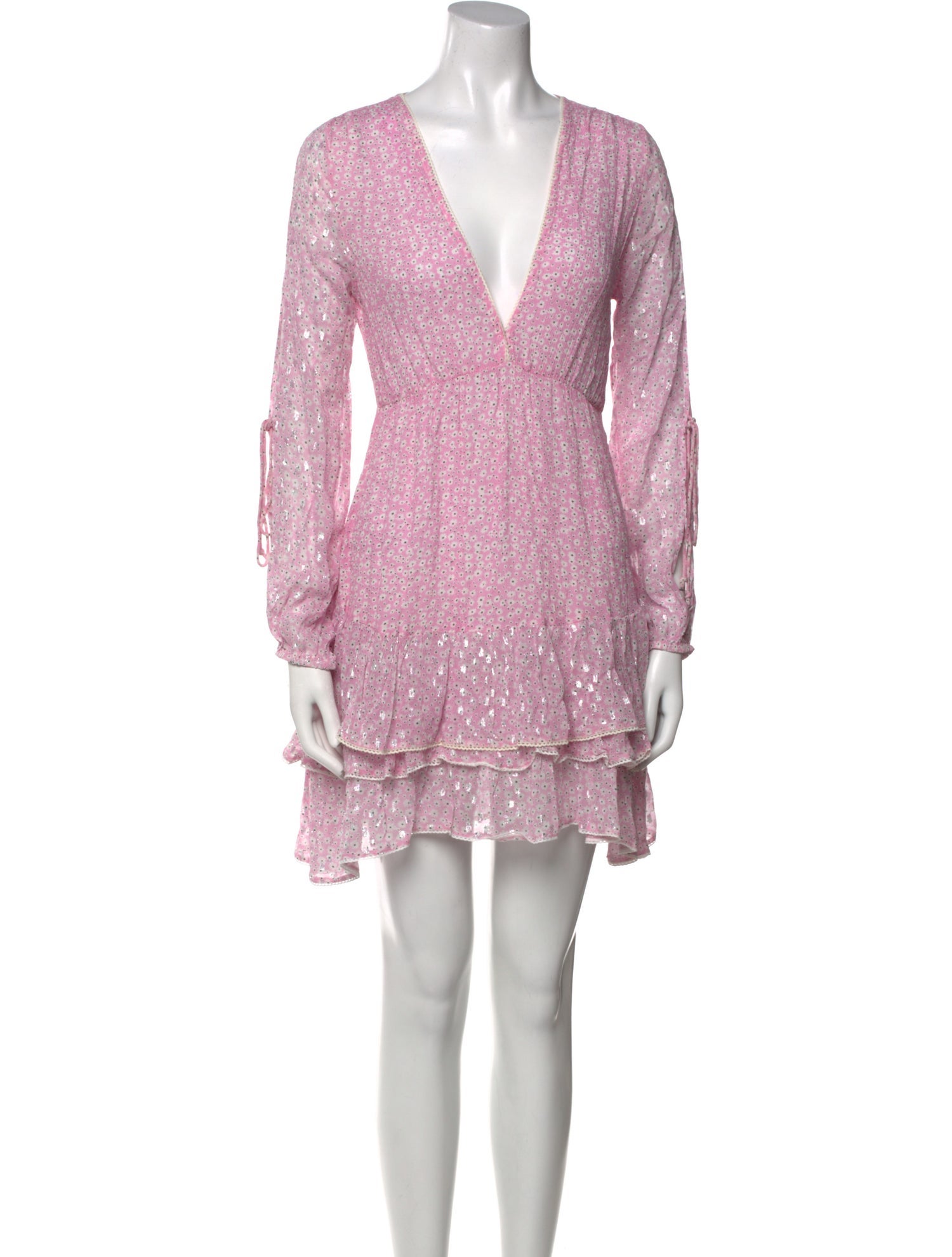 Sunday Saint-Tropez Floral Print Mini Dress