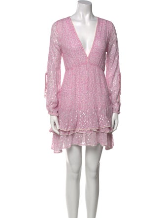 Sunday Saint-Tropez Floral Print Mini Dress