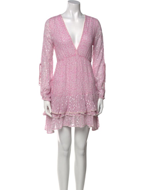 Sunday Saint-Tropez Floral Print Mini Dress