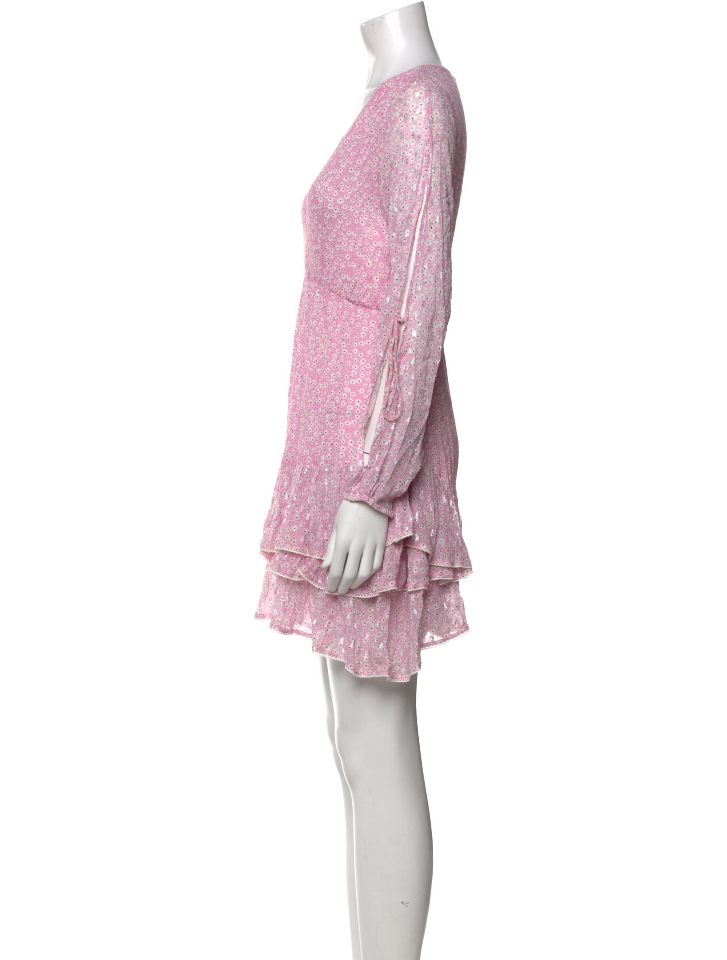 Sunday Saint-Tropez Floral Print Mini Dress