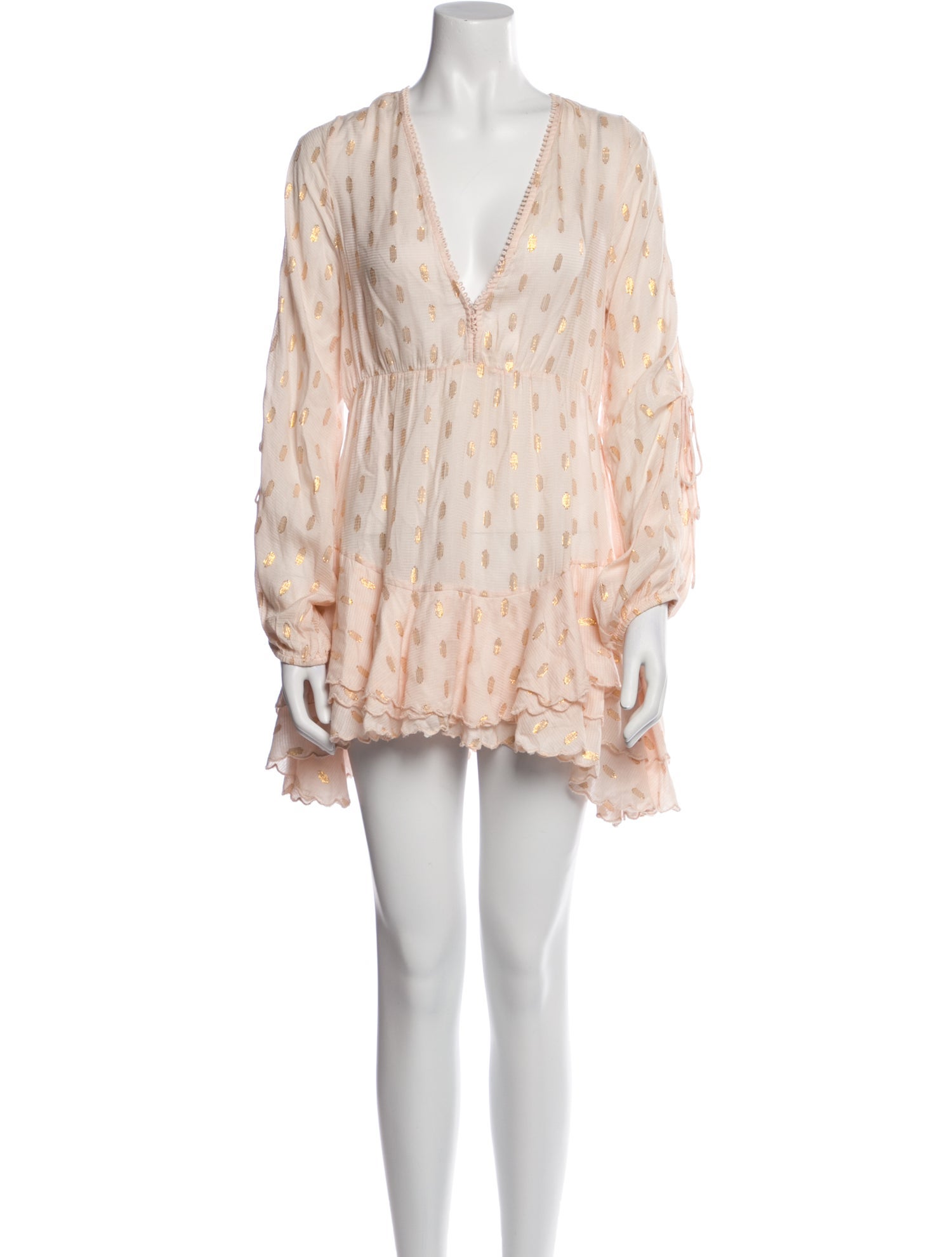 Sunday Saint-Tropez Floral Print Mini Dress