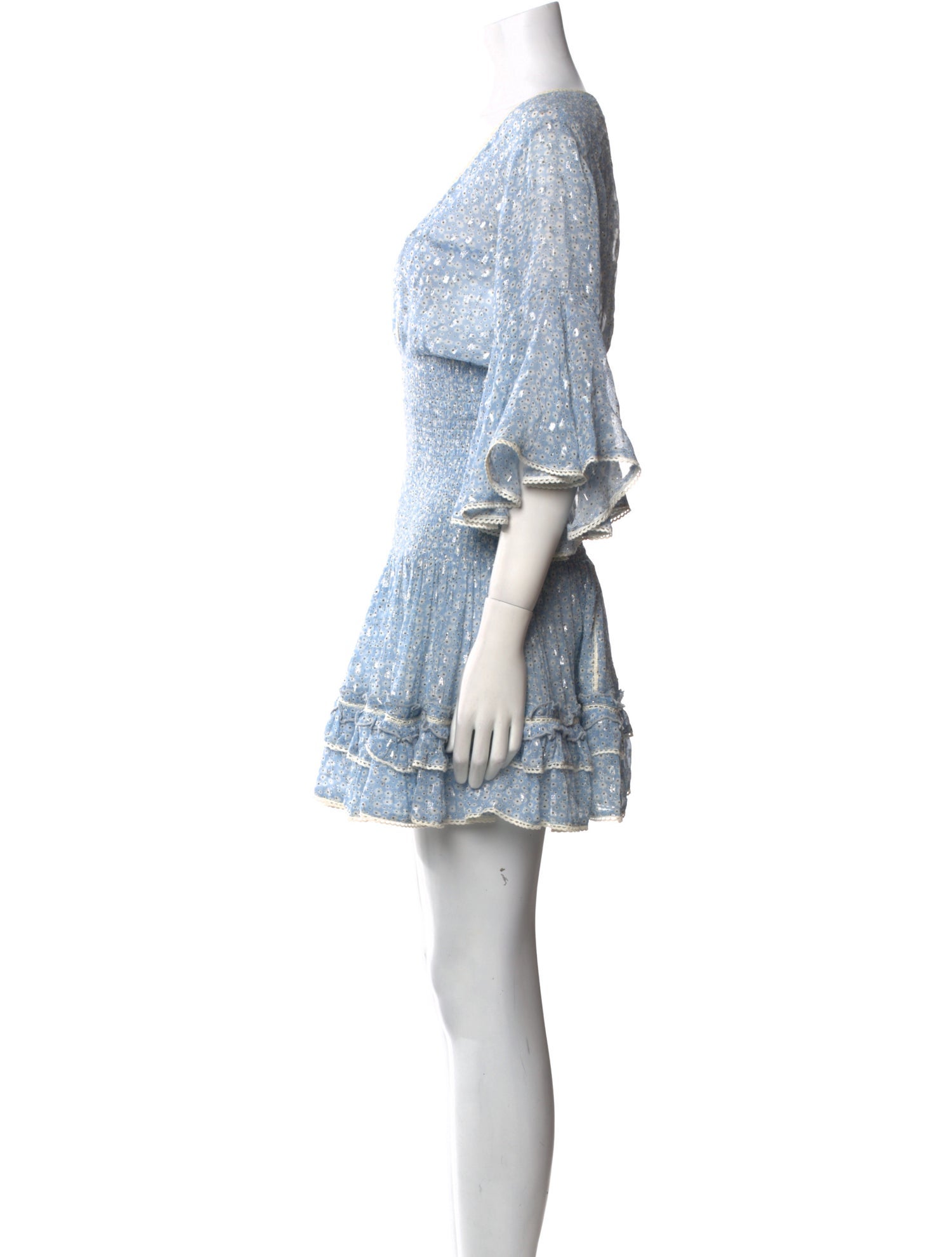 Sunday Saint-Tropez Floral Print Mini Dress