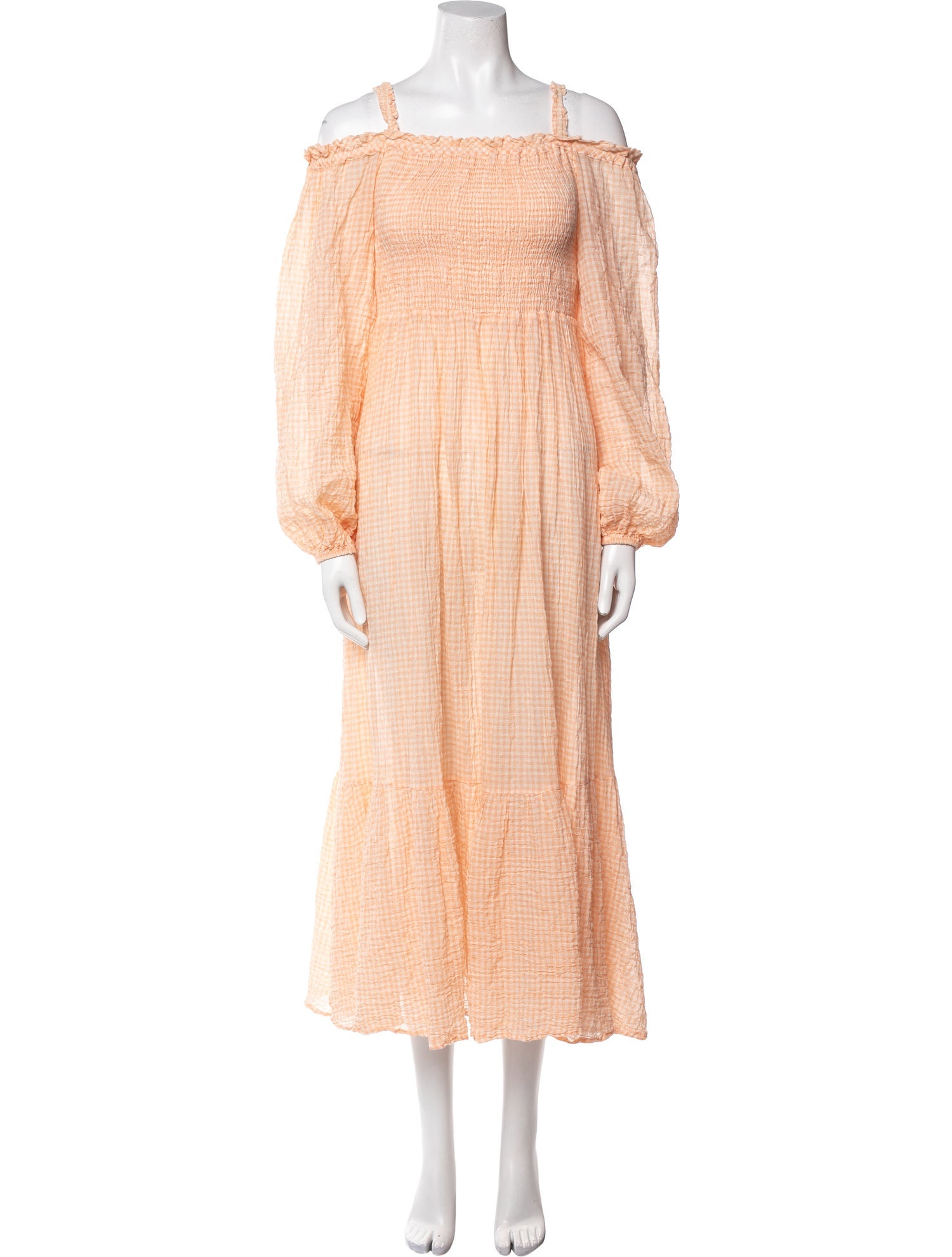 Sunday Saint-Tropez Square Neckline Long Dress