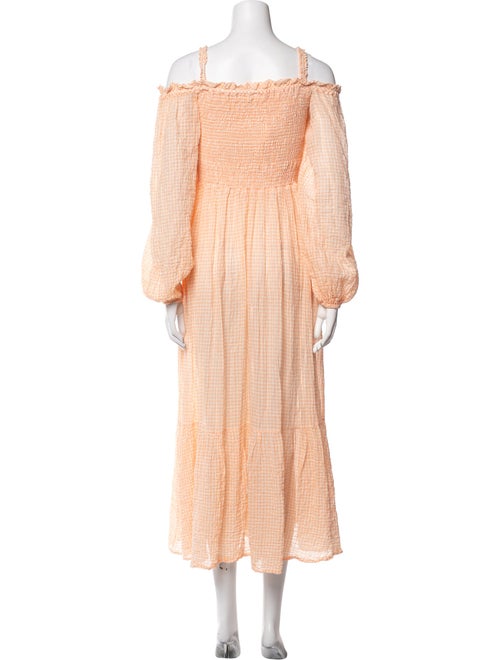 Sunday Saint-Tropez Square Neckline Long Dress