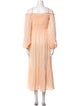 Sunday Saint-Tropez Square Neckline Long Dress