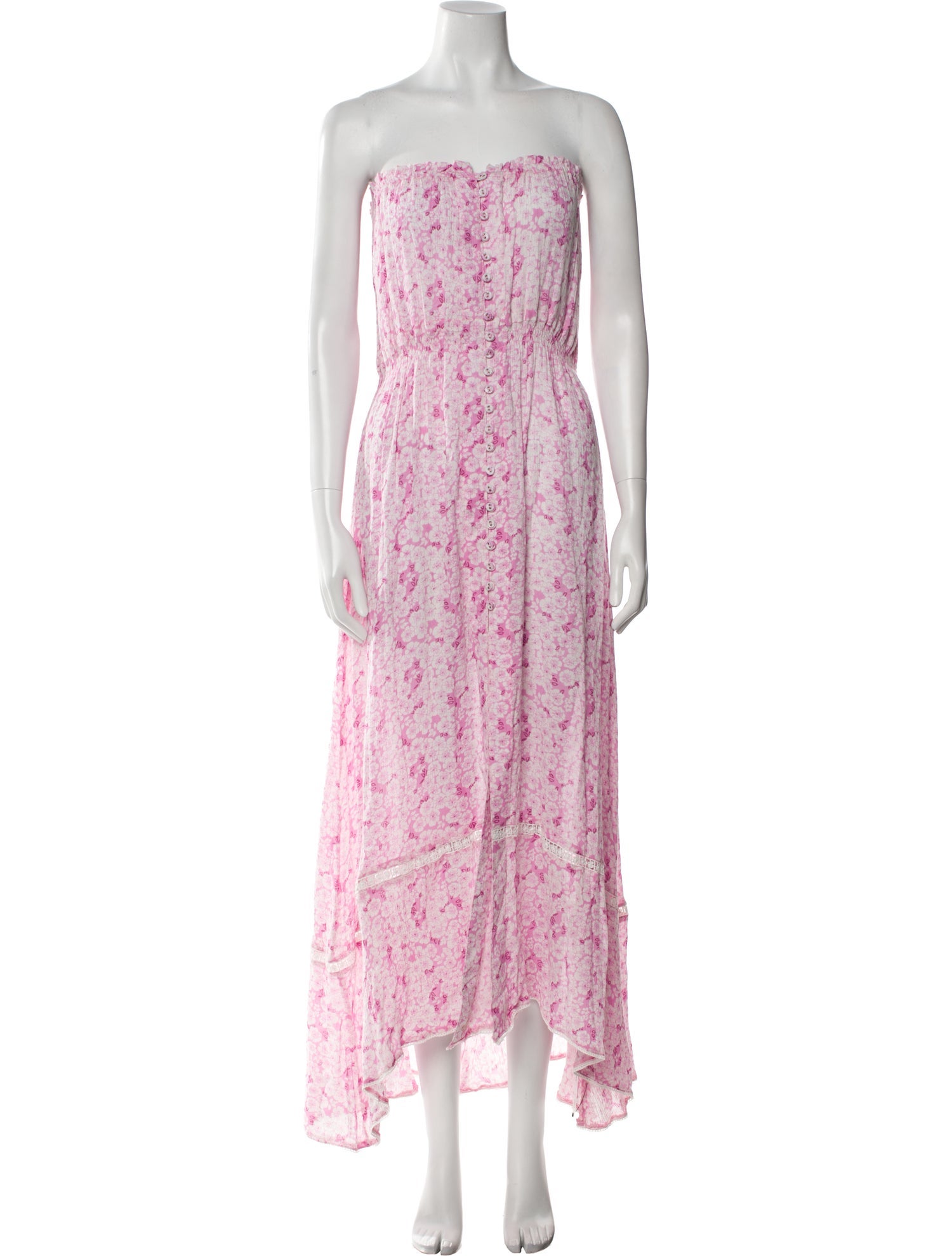 Sunday Saint-Tropez Floral Print Long Dress