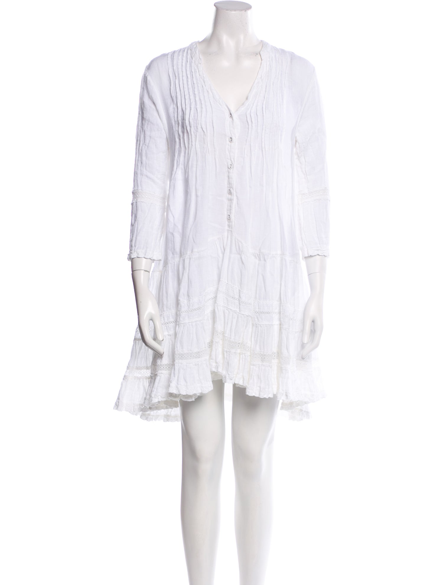 Sunday Saint-Tropez Linen Mini Dress