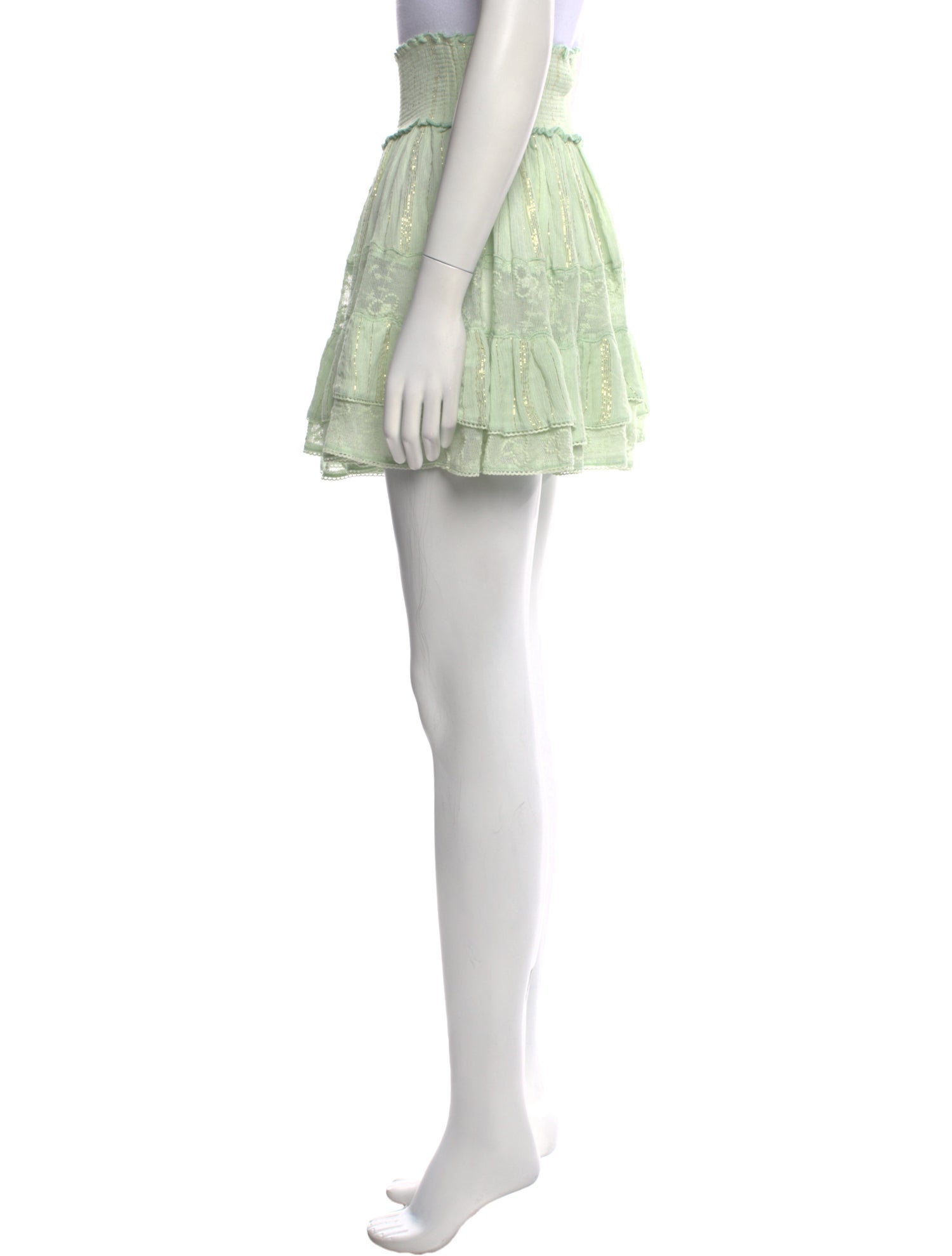 Sunday Saint-Tropez Striped Mini Skirt