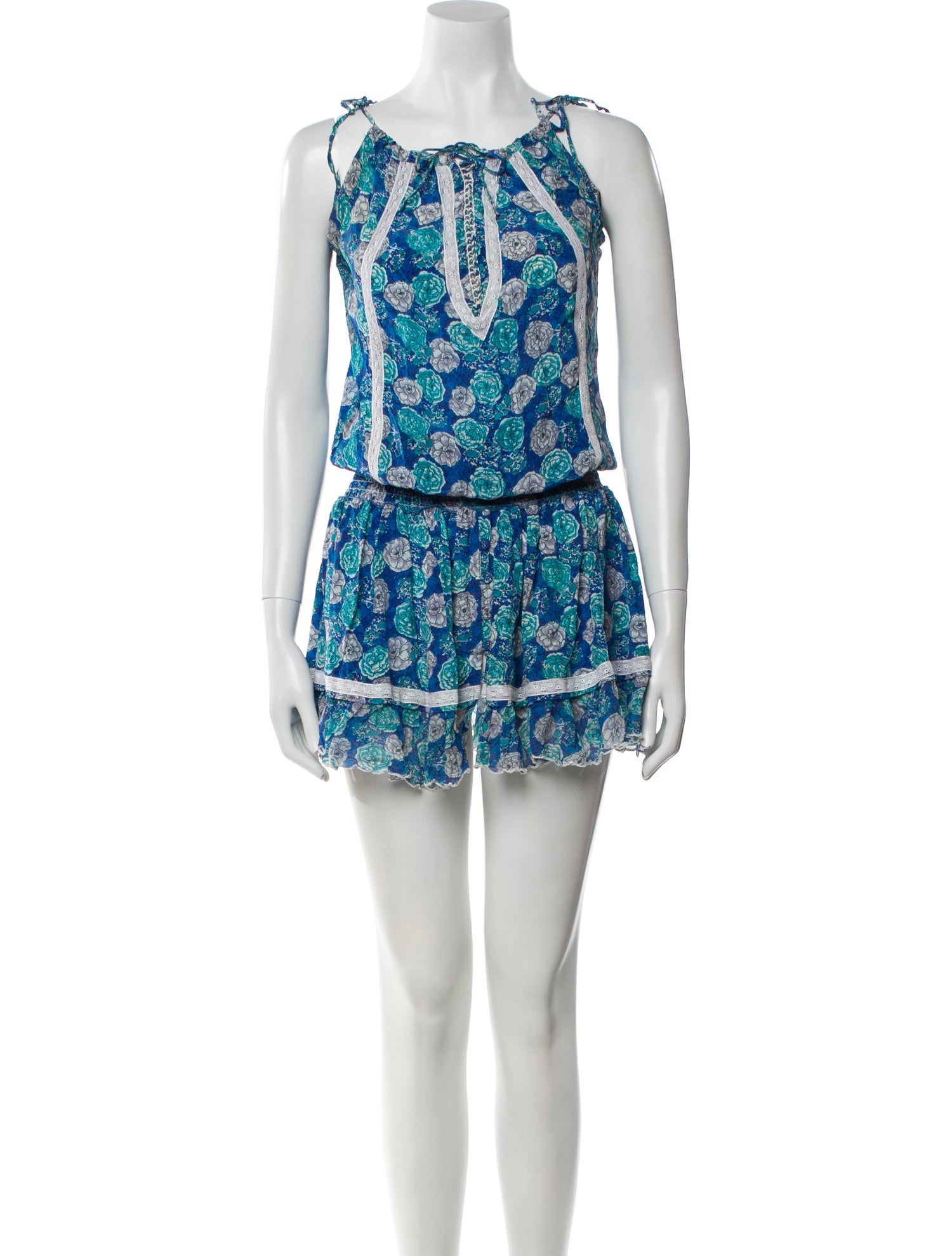 Sunday Saint-Tropez Silk Mini Dress